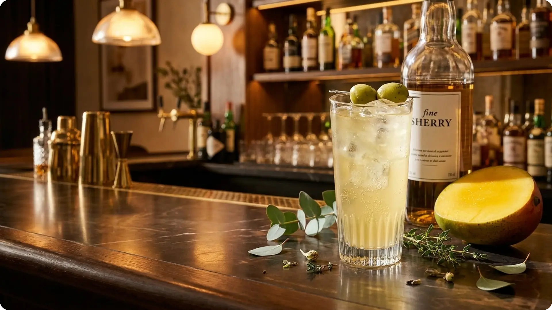 Quando falta jerez: como a manga salvou um drink no Madre